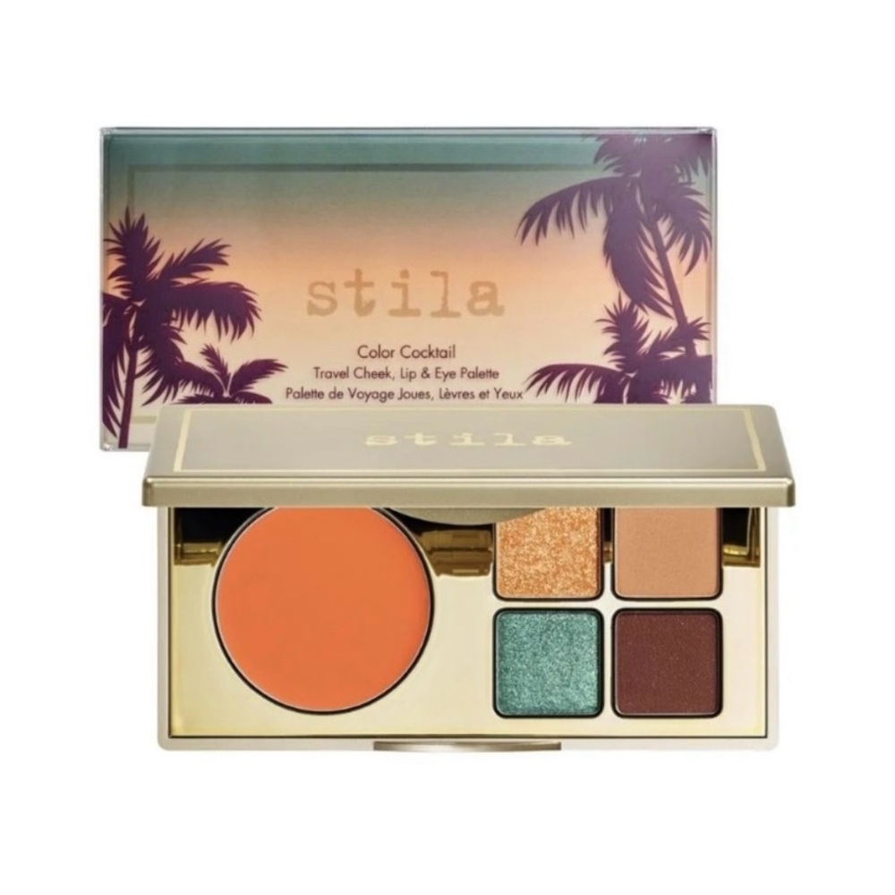 Stila Color Cocktail cheek, lip, eye palette NEW